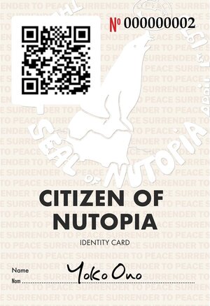 Citizen of Nutopia ID Card 2 Yoko Ono.jpg