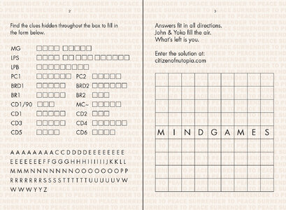 Thread '🧩 Mind Games - Word Puzzle on the Citizen Of Nutopia Identity Card'