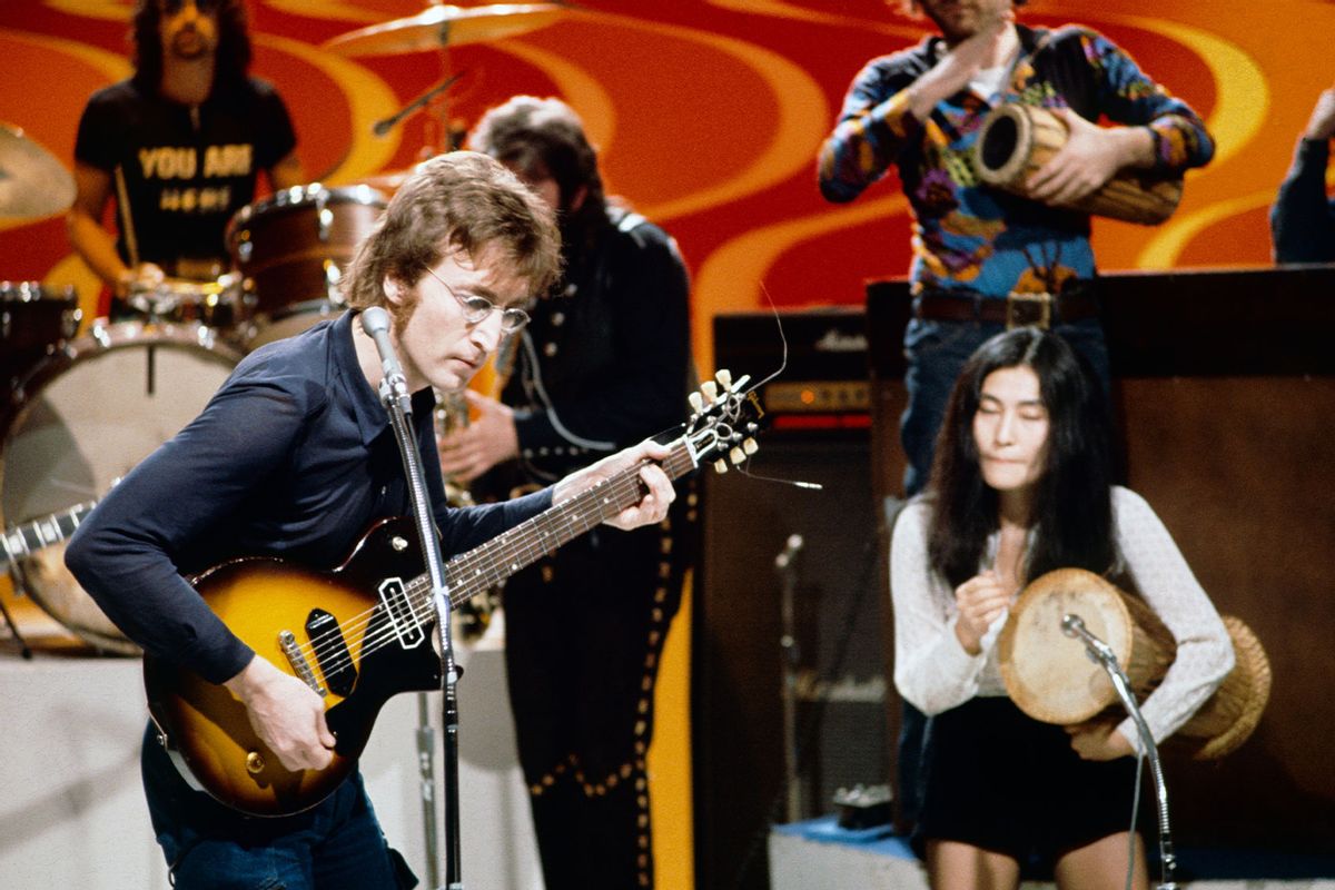 John Lennon and Yoko-Ono in the documentary “Daytime Revolution.” (Kino Lorber)